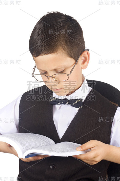 有书的年轻学生