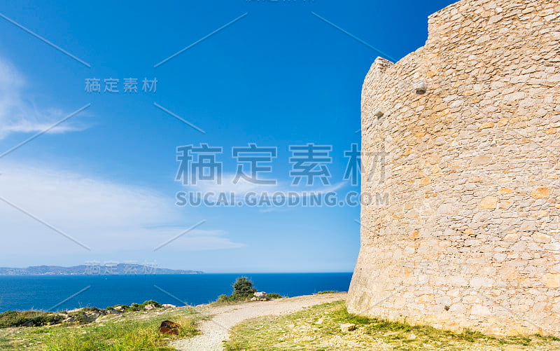 西班牙布拉瓦海岸L'escala的Montgo Tower