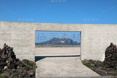 日出峰,海,