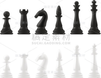 棋子矢量图