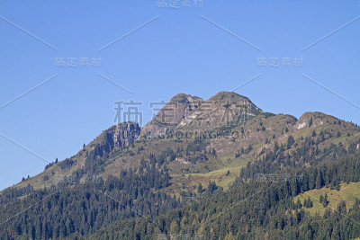 在基茨布勒阿尔卑斯山