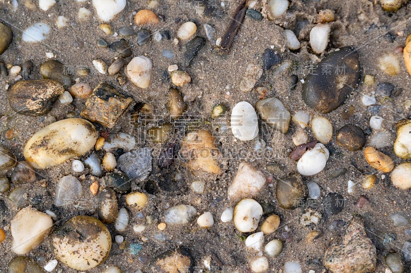 岩石质地的海滩#2在鱼鹰公园，乳香纽约