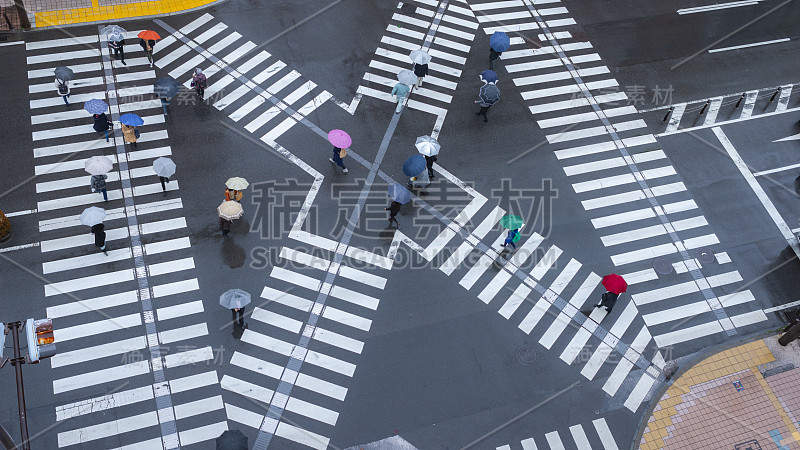 日本大分市的雨季紧急穿越