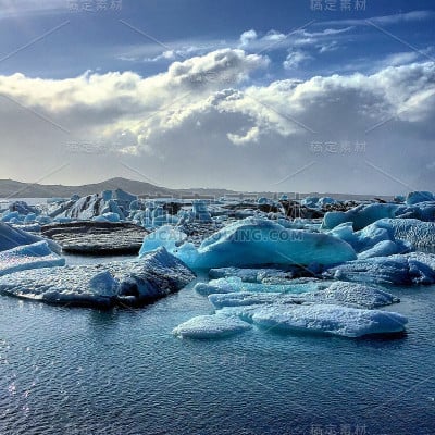 冰岛Jokulsarlon冰湖
