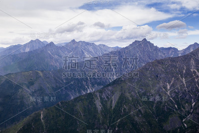 东西伯利亚的山脉。