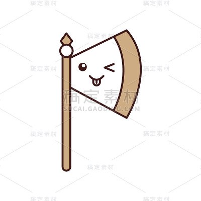 斧武器战士游戏中可爱的角色