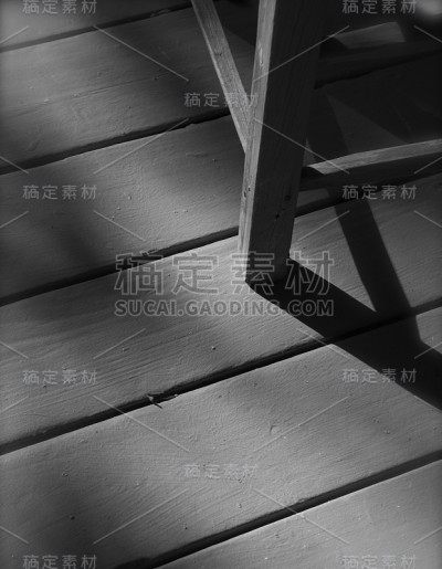 甲板上阴影,椅子