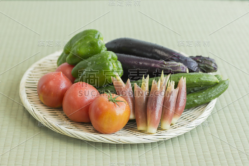 各种各样的蔬菜