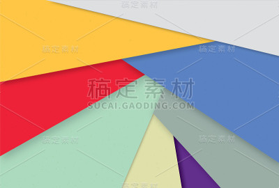 抽象的几何背景。时尚的多色壁纸