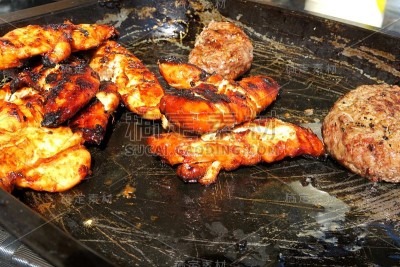 烧烤鸡肉