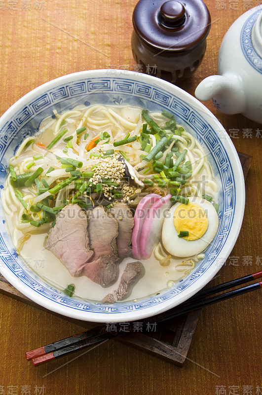 昌蓬面条长崎县当地美食