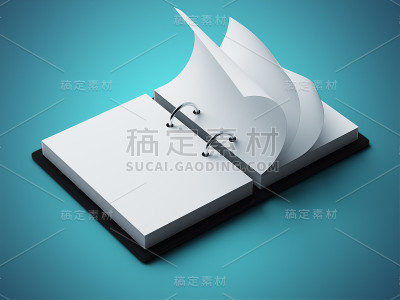 空白白纸记事本