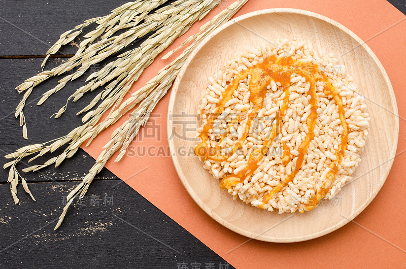 Khao Tan, Nang Led, Rice Cracker是泰国小吃