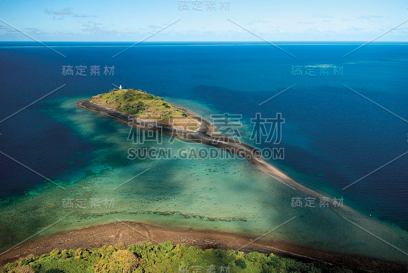 Mbouini岛，马约特南部，印度洋