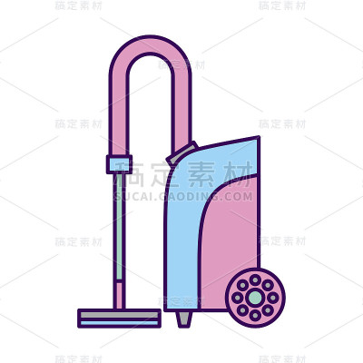 吸尘器隔离图标