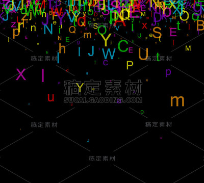 背景与信件。