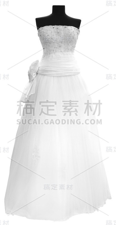 白色的婚纱