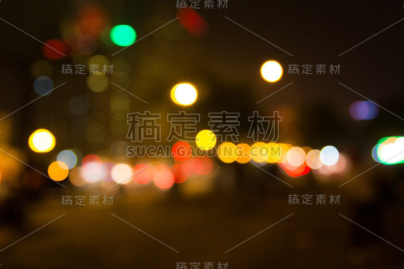 河内街头的Bokeh