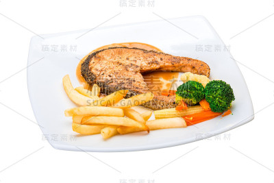 鲑鱼牛排