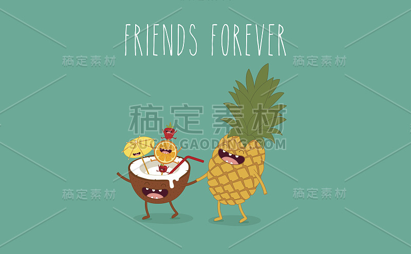 自行车上的水果图案