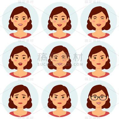 女人的面部表情