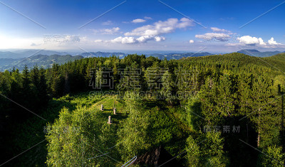 山顶的风景
