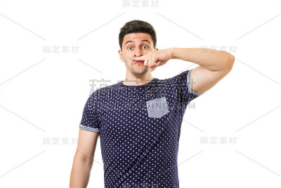 年轻人的手势