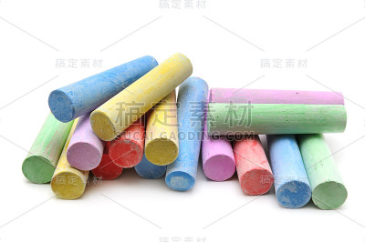 彩色的粉笔