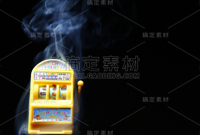 老虎机冒烟的图像
