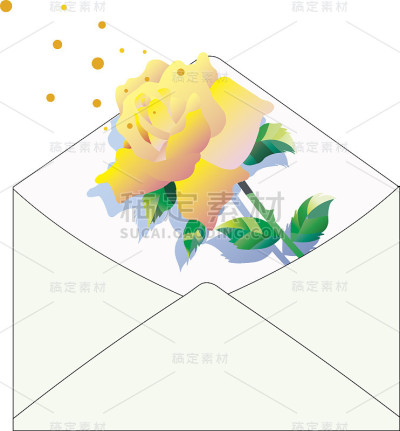 罗斯走进信封