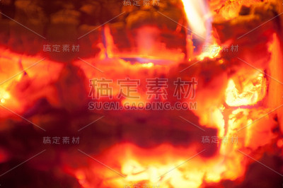 纹理火