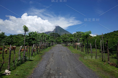康塞普西翁火山，奥梅特佩岛，尼加拉瓜