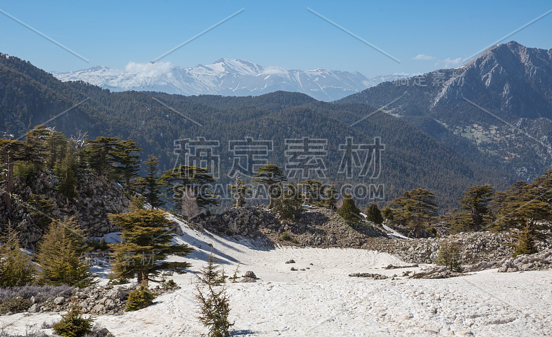 土耳其山区风景优美