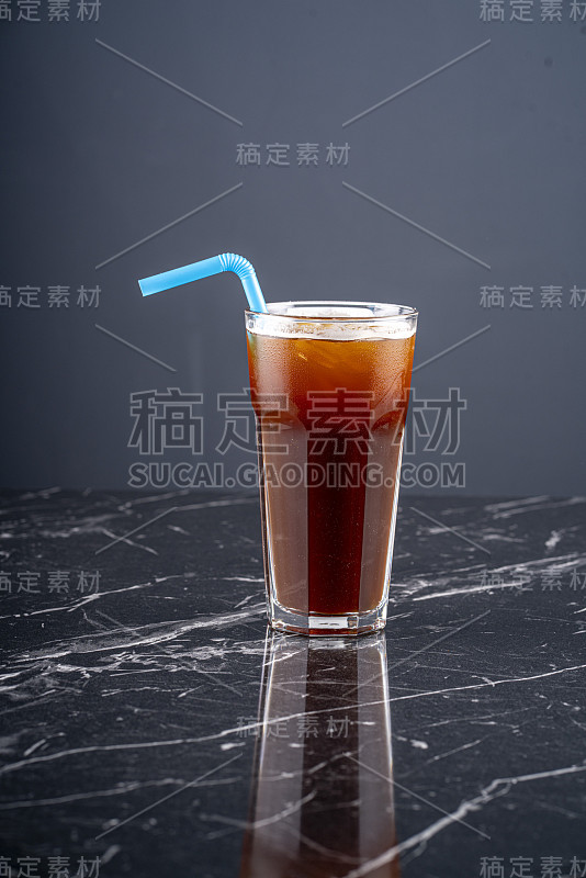 硝基冷萃咖啡近了。库存图片