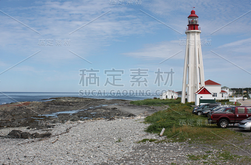 灯塔-加拿大魁北克Rimouski