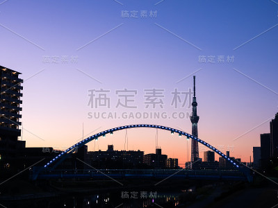 晚上的风景