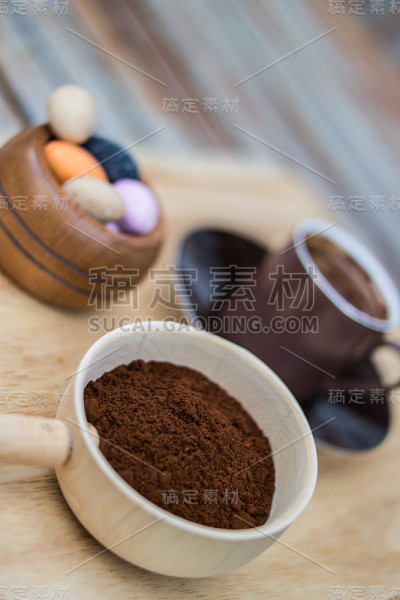 土耳其咖啡的概念。