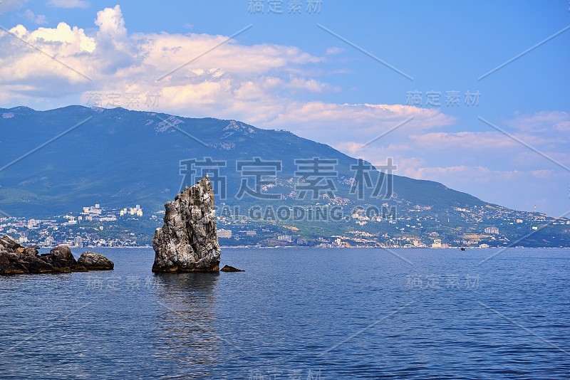 海景和山地地形