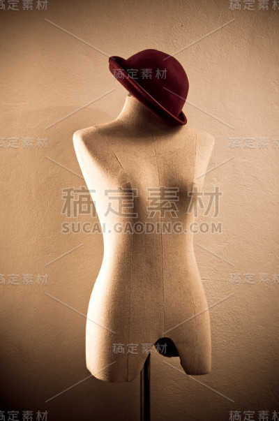 服装模特Sepia