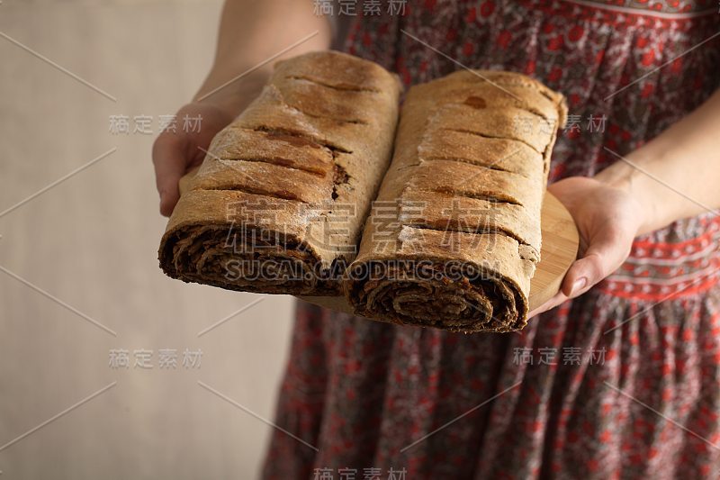 派，自制苹果馅饼