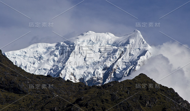 印加古道的萨尔坎泰山