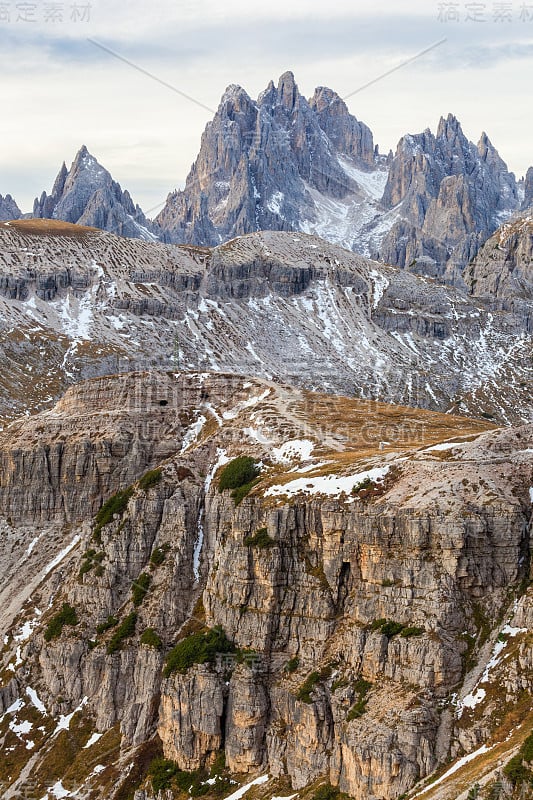 阿尔卑斯山的高峰