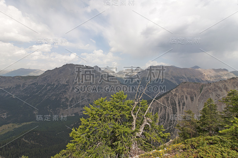 阿尔卑斯山，法国，意大利，瑞士地区