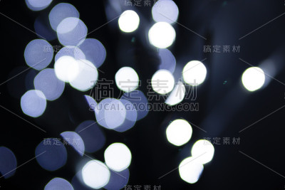 摘要散景暗背光背景光效果