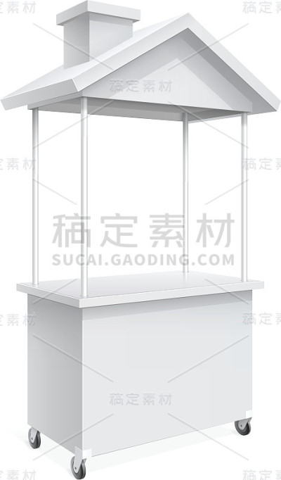 促销柜台、零售摊位