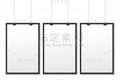 矢量现实孤立的白色框架上的白色背景装饰和企业标识设计。