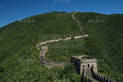 夏天的长城