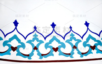 马其顿奥赫里德阿里帕夏清真寺内部视图