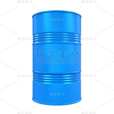 隔离蓝油桶