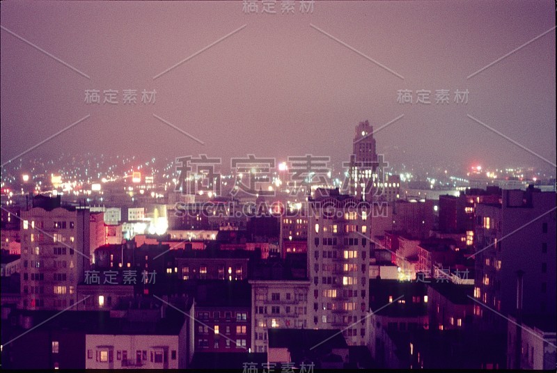 旧金山的夜晚，1968年